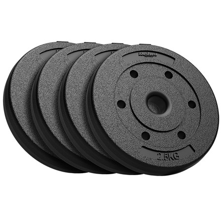 disc greutate compozit set 4 x 2.5 kg rebel active - imagine 7